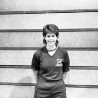 1984 Women's Basketball Players, Fall Portraits 12
