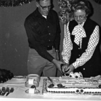 1977 Employees, Reception for Cleo Sorenson 04