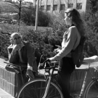 1981 Student, Consults Professor 03