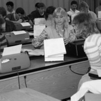1985 Classroom, Typing 03