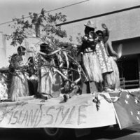 1984 Homecoming and October Folk Festival Parade 02