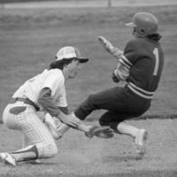 80's Baseball Action 8