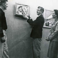 1952 Pierce Library Art