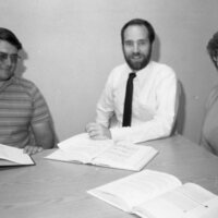 1985 Students, Consult Professor John Blanchard 10