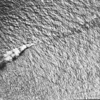 Aerial, Ship at Sea