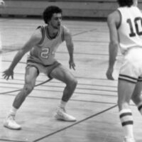 1983 Men's Basketball, EOSC vs. Idaho State, Action 13