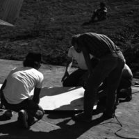 1981 Sculpture, Amphitheater Install 07