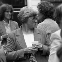 1985 Faculty Party at President Gilbert's House 12