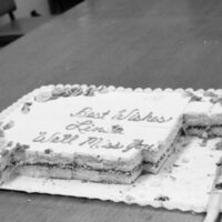1985 Employees, Departure Party for Linda 04