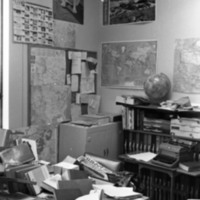 1978 Employee, Ralph Lewis' Office in Disarray 12