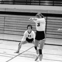 1980 Women's Volleyball Action 23