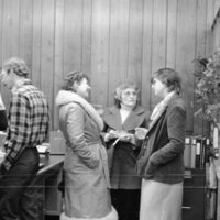 1983 President Gilbert's Office Christmas Party 06