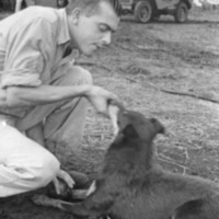 Bob Casey with Dog 2