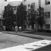 1976 Hunt Hall Entrance