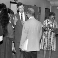 1987 Faculty, September Reception 06