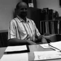 1985 Ackerman Elementary School, Principal Richard Mack 03