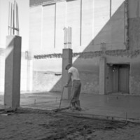 1971 Walter M. Pierce Library Remodel, Cement 13
