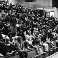 1982 High school Wapiti League Basketball Tournament, Fans 01