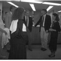 1989 Walter M. Pierce Library, Ribbon Cutting 16