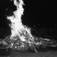 1978 Homecoming Bonfire 1-2
