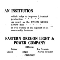 Union Stock Show Ad 14