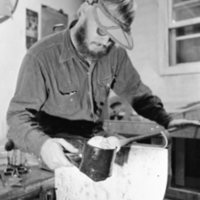 1974 Art, Glass Sculpting 02