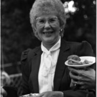 1989 Students &amp; Employees, Reception at President's House 11