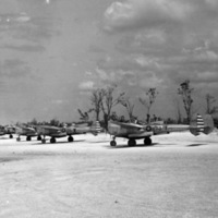 P-38's at Lingayen 1