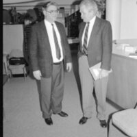 1991 Jack Evans, "Powerful Rockey" Book Signing 12