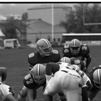 1991 Football Action, Western Washington University at EOSC 06