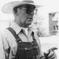 1987 Ackerman Elementary School, Pioneer Days, Farmer 01