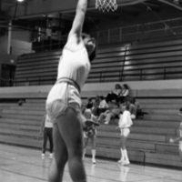 1981 Alumni Basketball Game, Warm-up 04