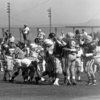 1990 Football Action, Oregon Tech at EOSC 02