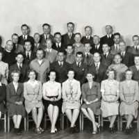 1943 Employees, Faculty Portrait