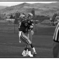 1991 Football Action, Western Washington University at EOSC 08