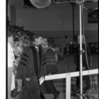 1989 Graduation, Faculty Walk 03