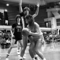 1988 Women's Basketball Action, Concordia at EOSC 16