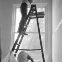 1983 Student, Painting Ceiling 05