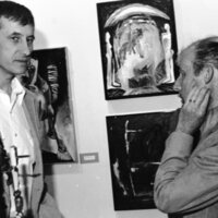 1986 Nightingale Gallery Opening, Art Show 06