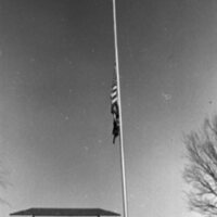 1974 U.S. Flag, Half Mast 02