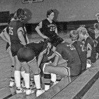 1984 Women's Basketball Action, EOSC vs. Whitman 14