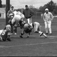 1991 Football Action, Western Oregon University at EOSC 37