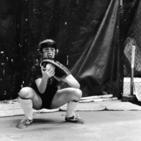 80's Softball Action, Indoors 08
