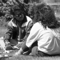 1986 Students, Outdoors in May 09