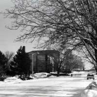 1985 Inlow Hall in Winter