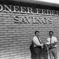 1984 Stadium, Pioneer Federal Savings Donation 01