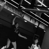 1984 Women's Basketball Action, EOSC vs. Whitman 23