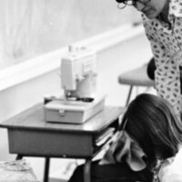 1974 Ackerman Elementary School, Sewing 10