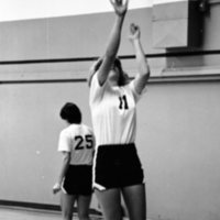 1980 Women's Basketball Action 12