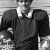 1984 Football Player, October Portraits 10